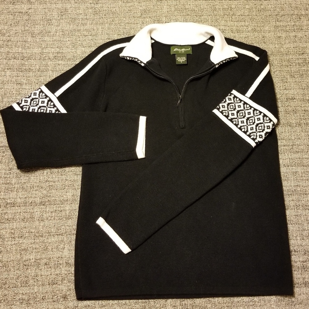 100% Baumwolle 1/4 zip pullover